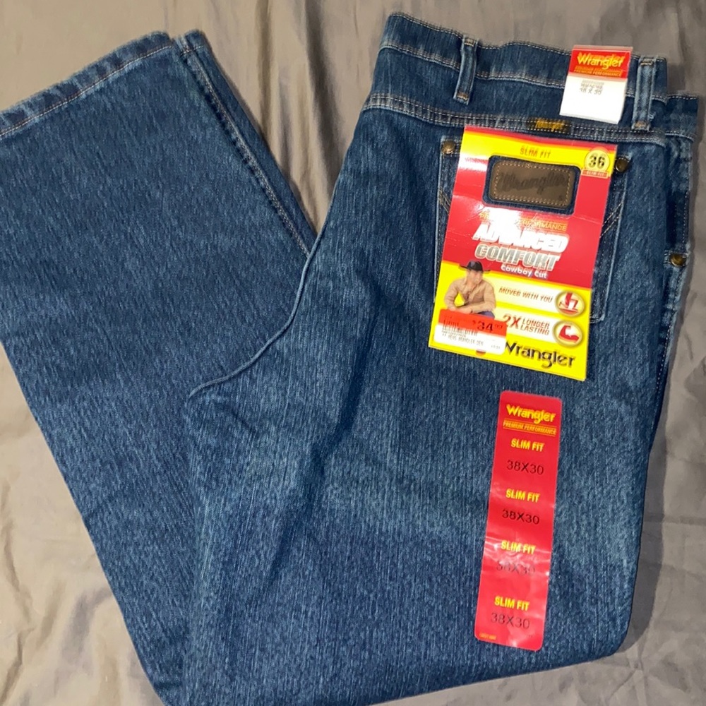 Wrangler Slim Fit Jeans 38x30